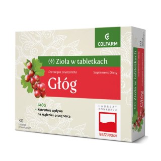 Głóg 30 tabletek