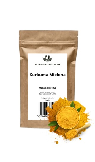 Kurkuma mielona 100g Szlakiem Przypraw