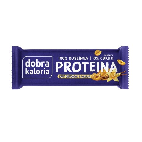 LUZ: Baton proteinowy Krem orzechowy & Wanilia bez dod.cukru 45 g LUZ: Baton proteinowy Krem orzechowy & Wanilia bez dod.cukru 45 g
