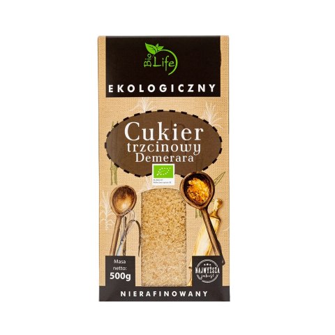 LUZ: Cukier trzcinowy nierafinowany 500 g LUZ: Cukier trzcinowy nierafinowany 500 g