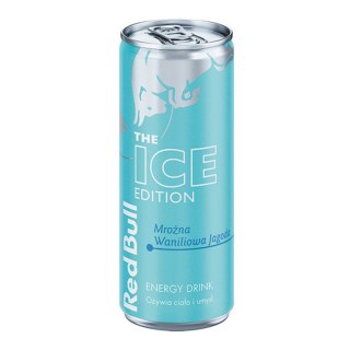 LUZ: Napój energetyczny Ice Mroźna Waniliowa Jagoda Sugarfree puszka 250 ml