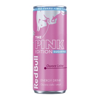 LUZ: Napój energetyczny Pink Edition Owoce Leśne Sugarfree puszka 250 ml