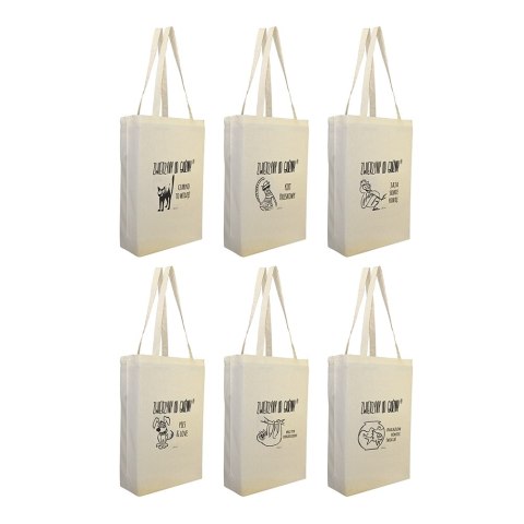 LUZ: Torba bawełniana Zwierzyny od Grażyny