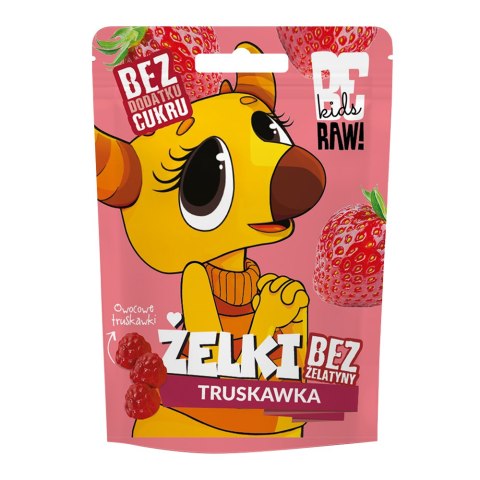 LUZ: Żelki bez dodatku cukru Truskawka i Jabłko 35 g