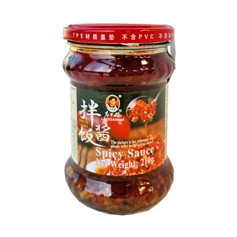 Lao Gan Ma Ostry sos chilli 210g