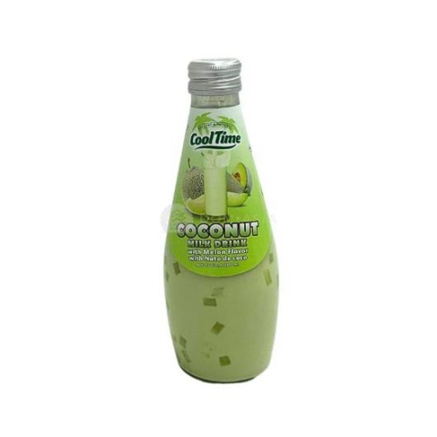Mleczny napój kokosowy o smaku melona COOLTIME 290ml x24