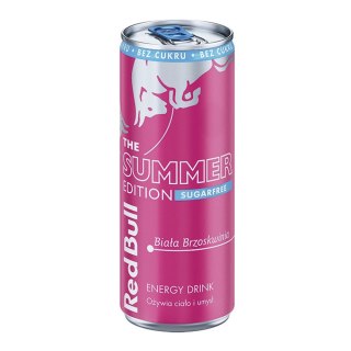 Napój energetyczny Sugar Free Summer Biała Brzoskwinia puszka 250 ml