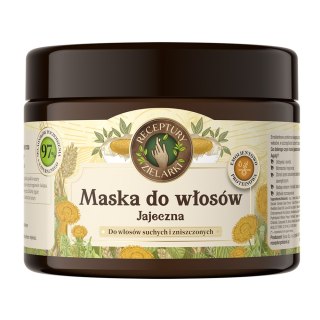 Naturalna maska do włosów jajeczna odżywczo - nawilżająca