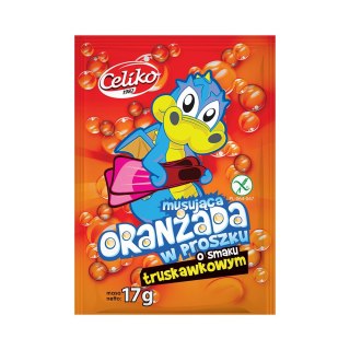 LUZ: Oranżada w proszku musująca o smaku truskawkowym 17 g