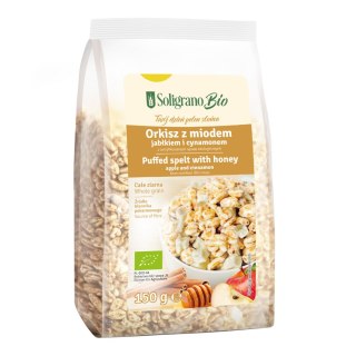 Orkisz w polewie z miodem, jabłkiem i cynamonem BIO 150 g