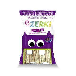 Paluszki orkiszowe z papryką 70 g (Przydatność 116-87 dni)