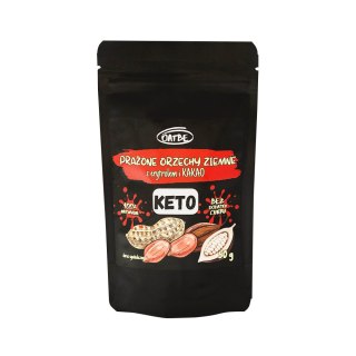 Prażone orzeszki ziemne z erytrytolem i kakao bez cukru 50 g