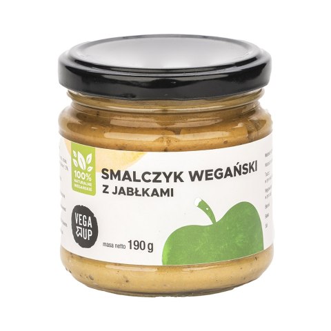 LUZ: Smalczyk wegański z jabłkiem 190 g