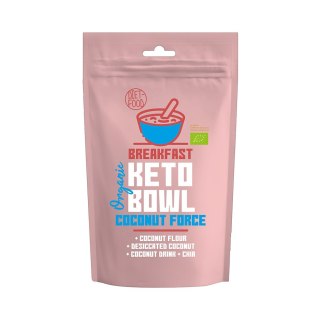 Śniadaniowy Keto Bowl Coco Force BIO bez dodatku cukru 200 g