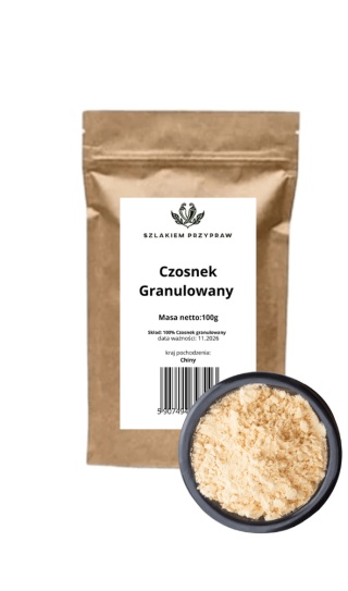 Szlakiem Przypraw Czosnek Granulowany 100g