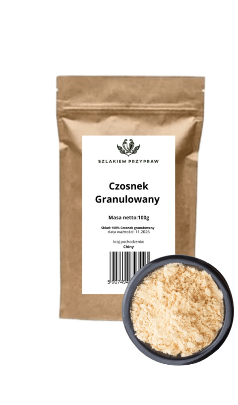 Szlakiem Przypraw Czosnek Granulowany 100g