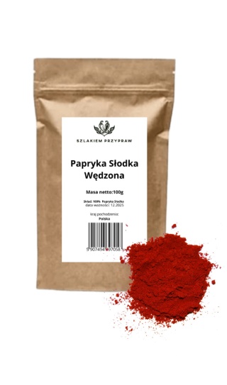 Szlakiem Przypraw Papryka Słodka Wędzona 100g