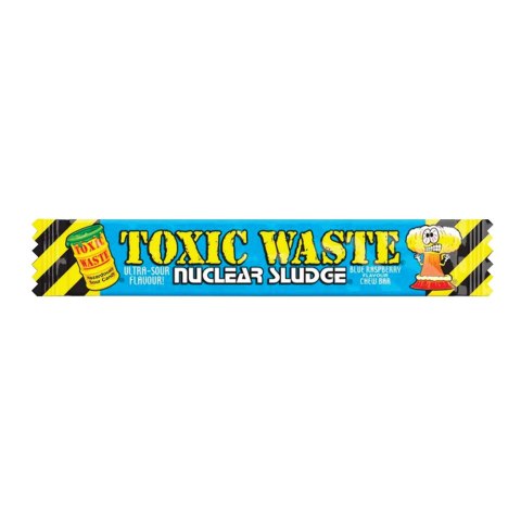 TOXIC WASTE NUCLEAR SLUDGE BAR RASPBERRY FLAVOURED CHEWY BAR Kwaśna guma rozpuszczalna o smaku malinowym 20g TOXIC WASTE NUCLEAR SLUDGE BAR RASPBERRY FLAVOURED CHEWY BAR Kwaśna guma rozpuszczalna o smaku malinowym 20g