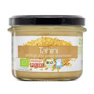 Tahini ekologiczna pasta sezamowa bezglutenowa 180 g