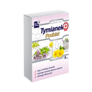Tymianek + Podbiał 8 pastylek do ssania