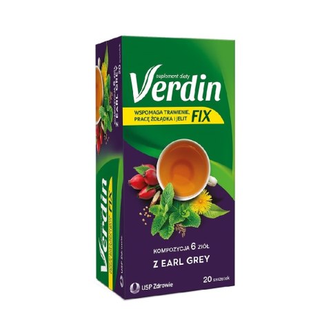 Verdin herbatka Fix na układ trawienny 20 saszetek Verdin herbatka Fix na układ trawienny 20 saszetek