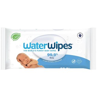 WATER WIPES BIO, Chusteczki nawilżane dla noworodków i niemowląt 60 SZT.