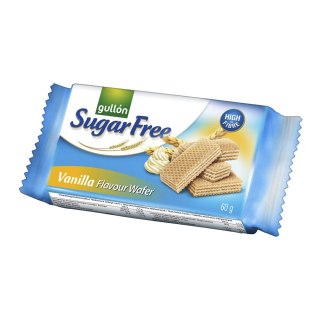 Wafle waniliowe bez dodatku cukru 60 g