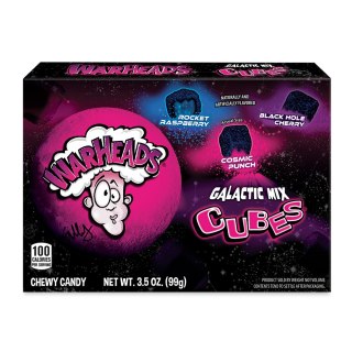 Warheads Galactic Cubes cukierki do żucia 99 g