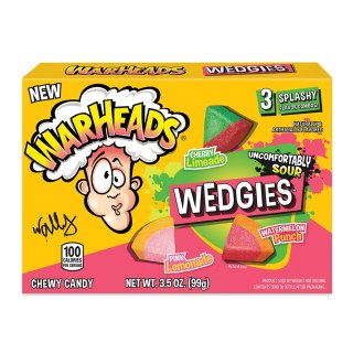 Warheads Wedgies miękkie cukierki 99 g