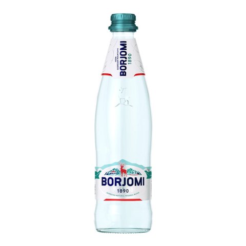 Woda mineralna butelka szklana 500 ml(Przyd.04.05.2025r)