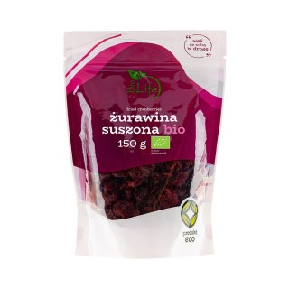 Żurawina suszona ekologiczna BIO 150 g