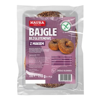 Bajgle bezglutenowe z makiem 190g