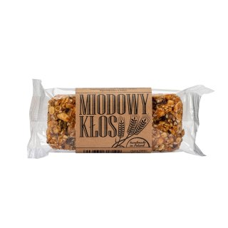 Baton zbożowy z miodem i czekoladą 80 g