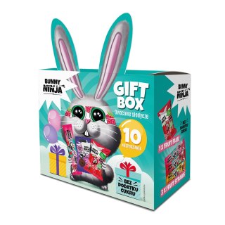 LUZ: Bunny Ninja Gift Box Zestaw owocowych słodyczy 108 g
