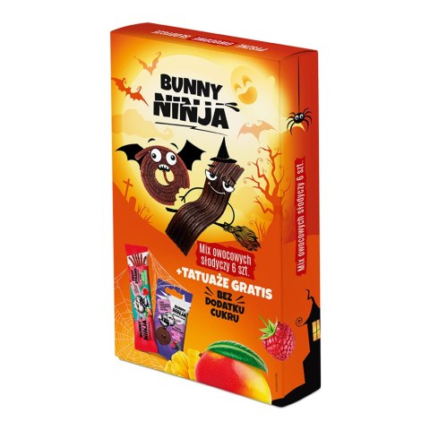 Bunny Ninja Halloween owocowe słodycze 93 g