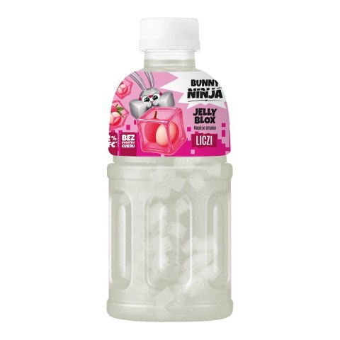 Bunny Ninja Jelly Blox Napój z sokiem z liczi NFC oraz galaretką kokosową 320 ml