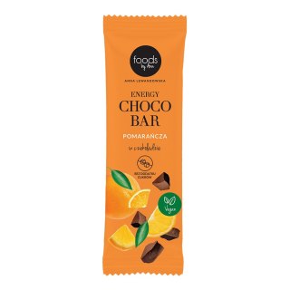 Choco Energy Bar Pomarańcza w czekoladzie bez cukru 35g