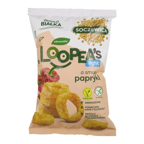 Chrupki z soczewicy o smaku papryki 50 g