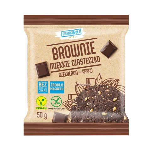 Ciasteczko Brownie Czekolada kakao 50g (Przydatn. 86-64 dni)