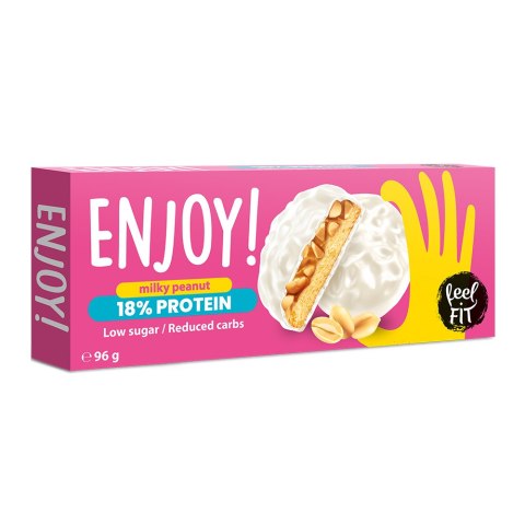 Feel FIT Enjoy! Ciastka proteinowe mleczne 96g