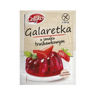 Galaretka o smaku truskawkowym bezglutenowa 75 g