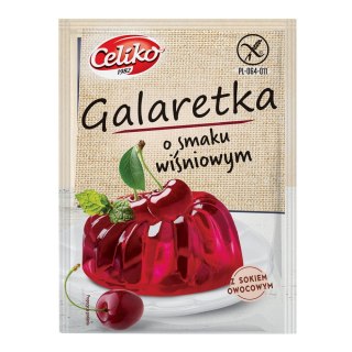 LUZ: Galaretka o smaku wiśniowym bezglutenowa 75 g