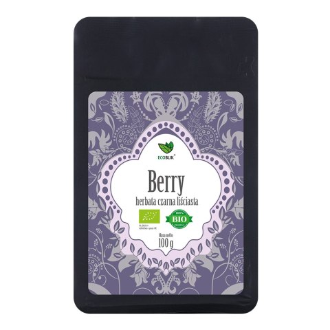 Herbata czarna liściasta Berry BIO 100 g