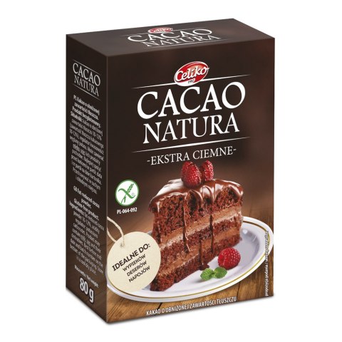 LUZ: Kakao ekstra ciemne bez dodatku cukru 80 g