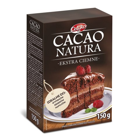 Kakao naturalne ciemne bezglutenowe 150 g