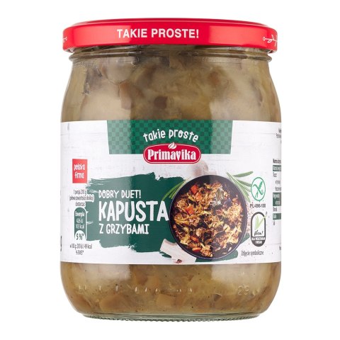 Kapusta z grzybami 420g