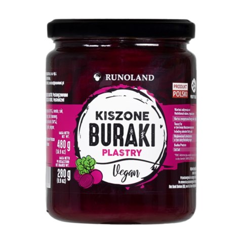 LUZ: Kiszone buraki w plastrach 480 g