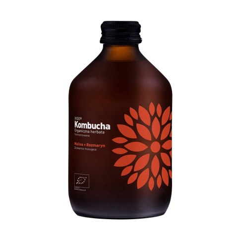 Kombucha malina + rozmaryn BIO 330 ml