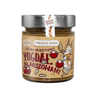 Krem z migdałów, daktylami w proszku i liofilizowaną wiśnią 195 g