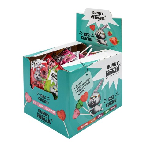 LUZ: LOLLI POP Lizak owocowy bez cukru 6g